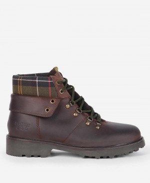 Cizme Dama Barbour Burne Drumetie Maro | Romania_BAR80565