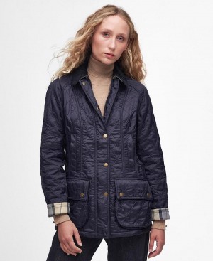 Geaca Dama Barbour Beadnell Polarquilt Bleumarin | Romania_BAR82105