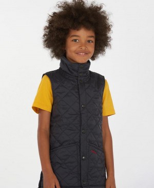 Haine Copii Barbour Boys Liddesdale Gilet Bleumarin | Romania_BAR76381