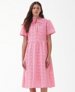 Rochie Dama Barbour Barbour Palmetto Roz | Romania_BAR29559